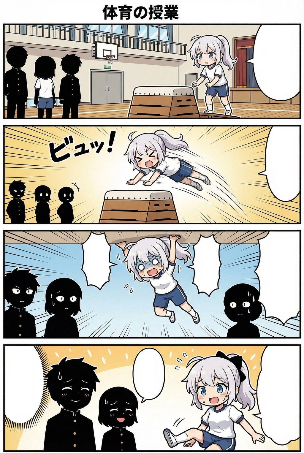 【お題】うちの子４コマ