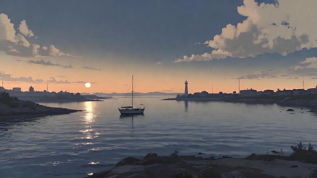 『港の風景画展』企画参加投稿