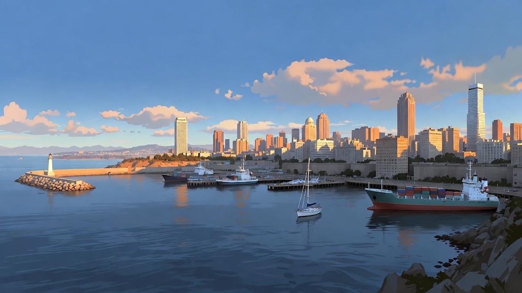 『港の風景画展』企画参加投稿