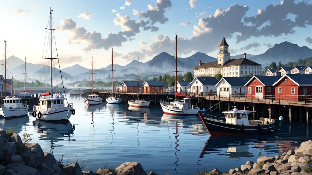 『港の風景画展』企画参加投稿