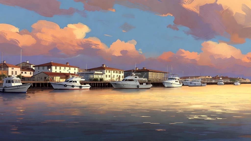 『港の風景画展』企画参加投稿