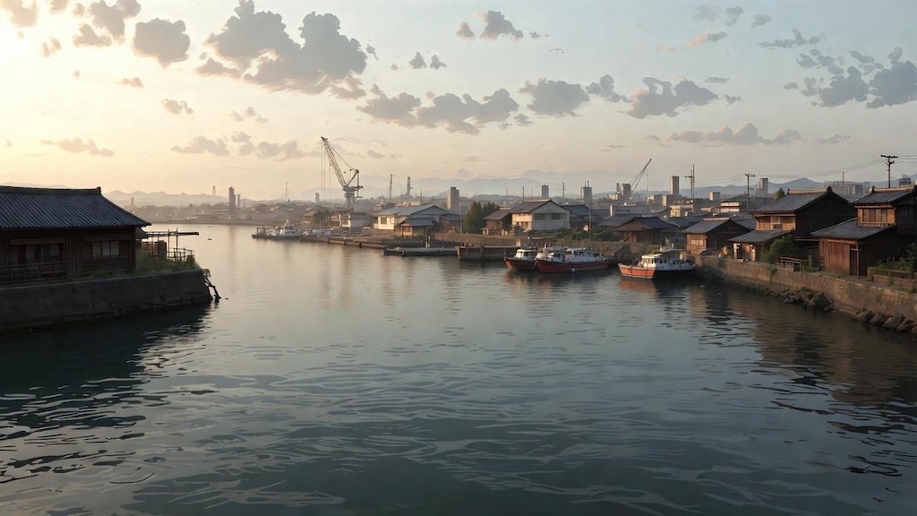 『港の風景画展』企画参加投稿