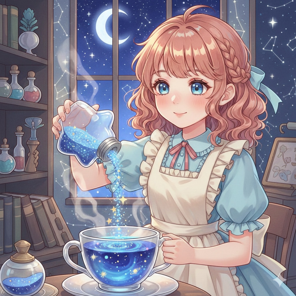 色々お星様なお紅茶の準備