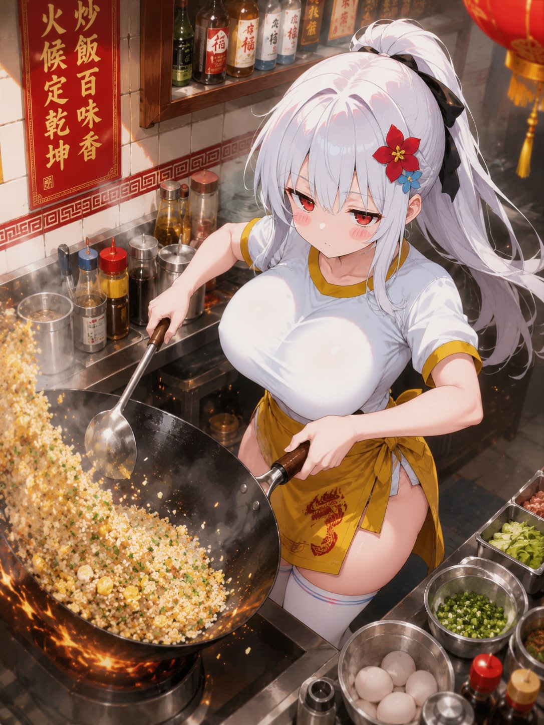 白髪チャーハン