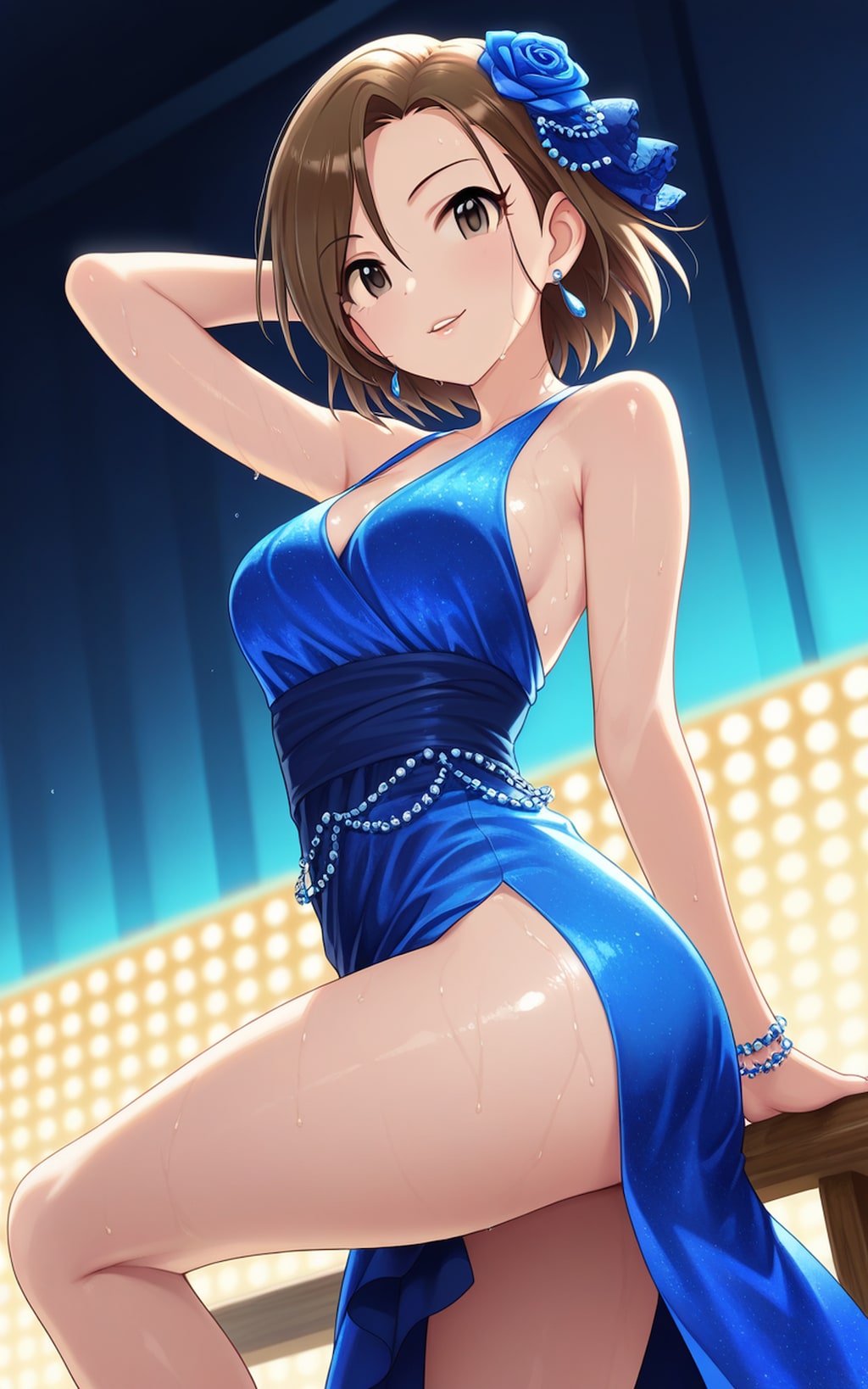 【水木聖來】酒場で出逢った青薔薇の踊り子