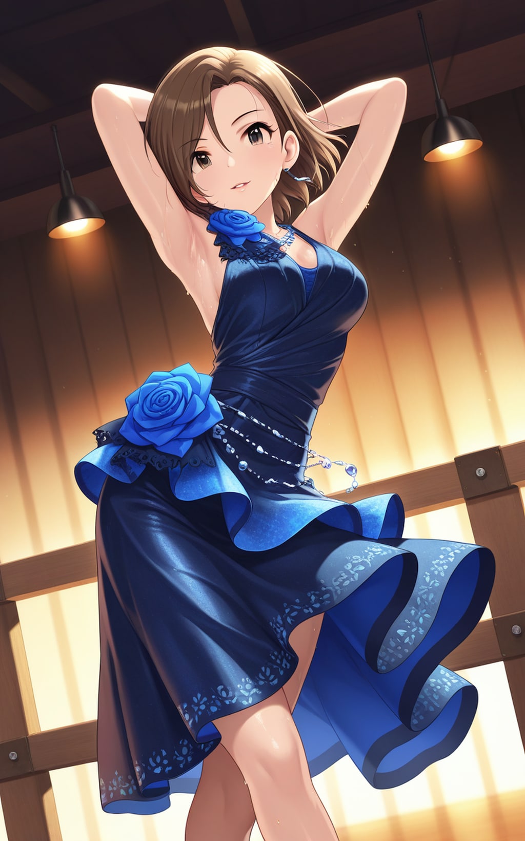 【水木聖來】酒場で出逢った青薔薇の踊り子