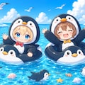 ペンギン満喫フィーバー🐧 7枚目