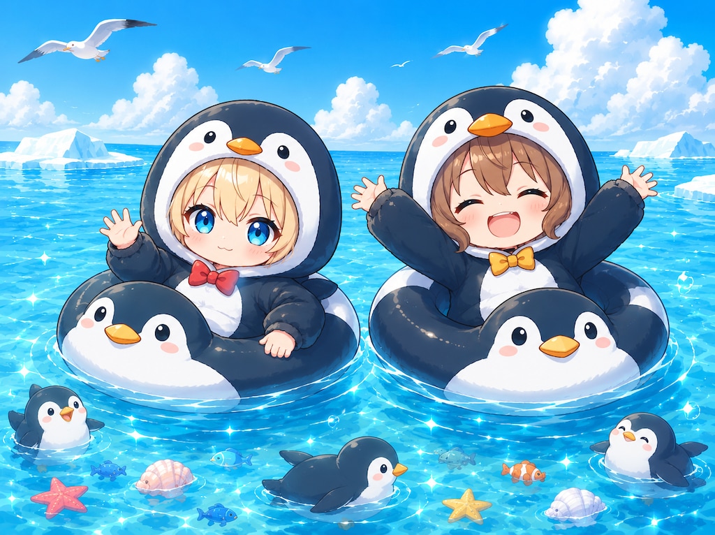 ペンギン満喫フィーバー🐧