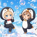 ペンギン満喫フィーバー🐧 4枚目