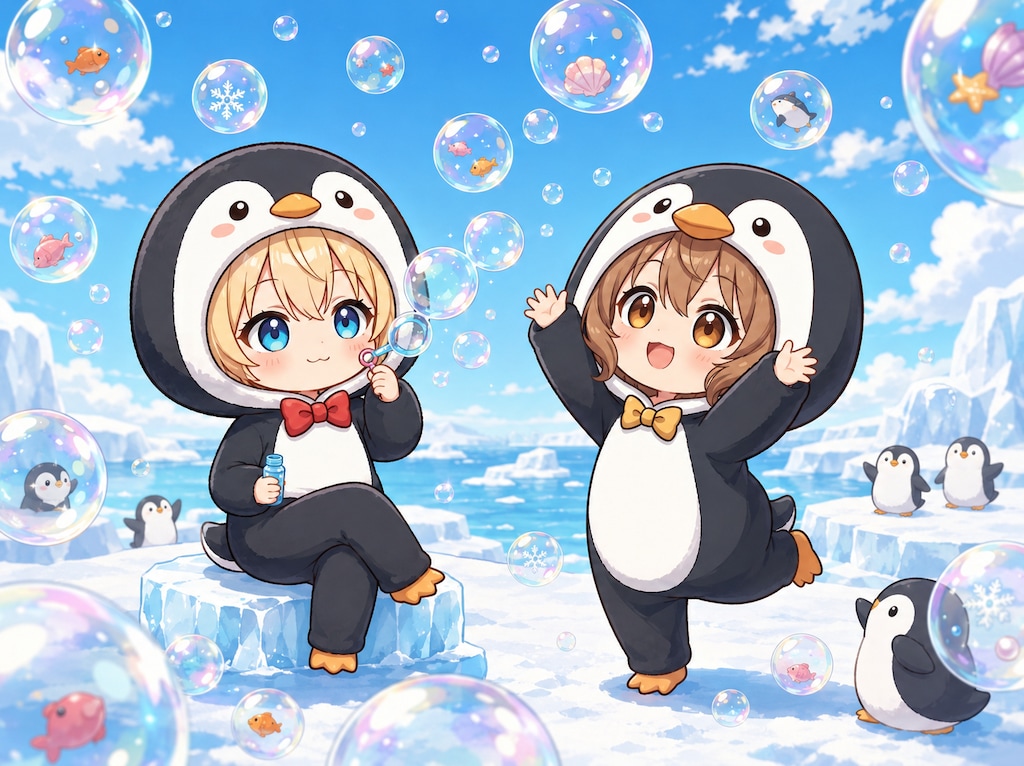 ペンギン満喫フィーバー🐧
