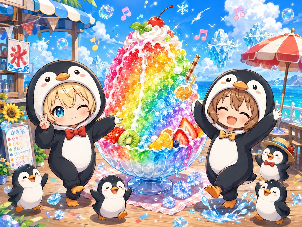 ペンギン満喫フィーバー🐧