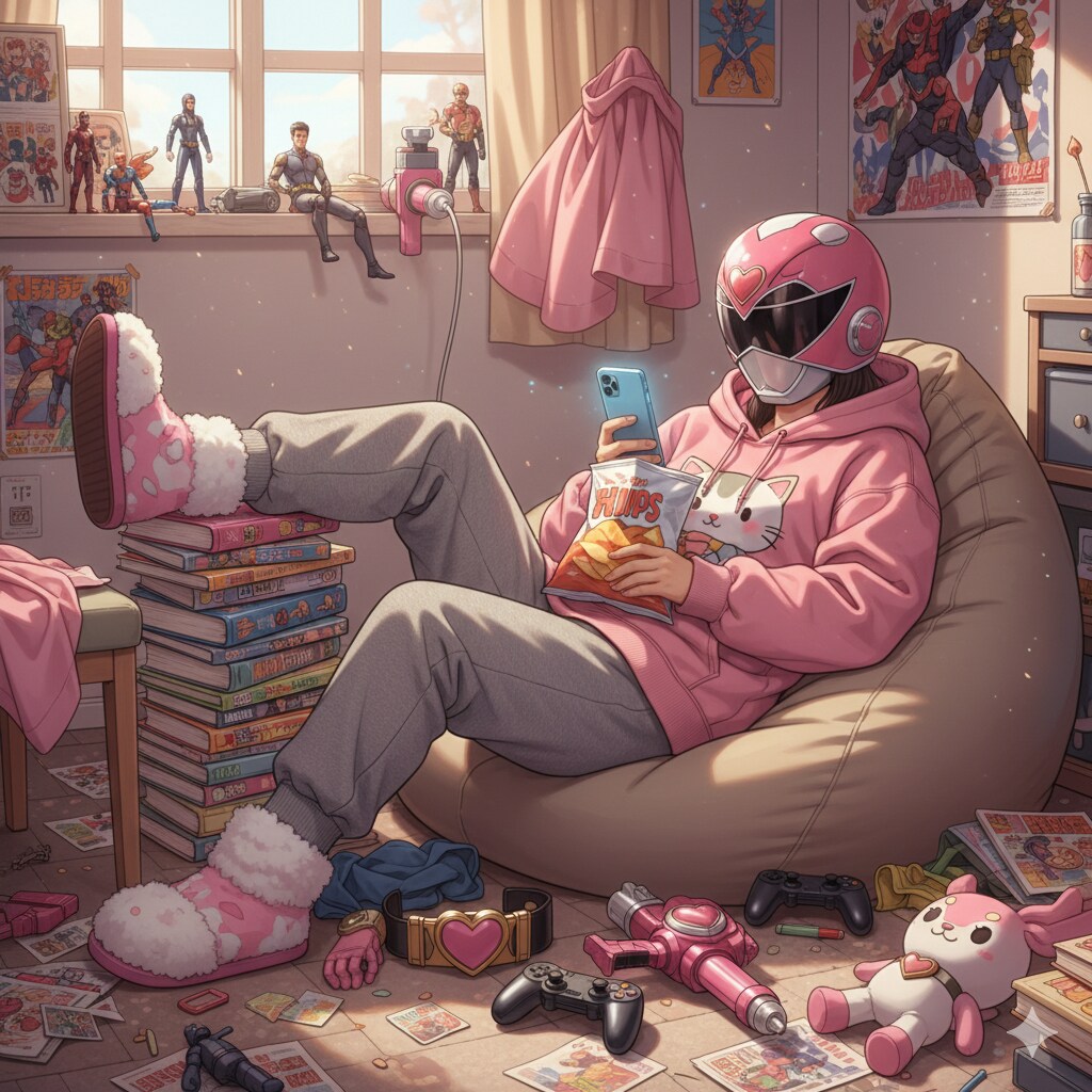 ピンクの休日(映しちゃダメ！)