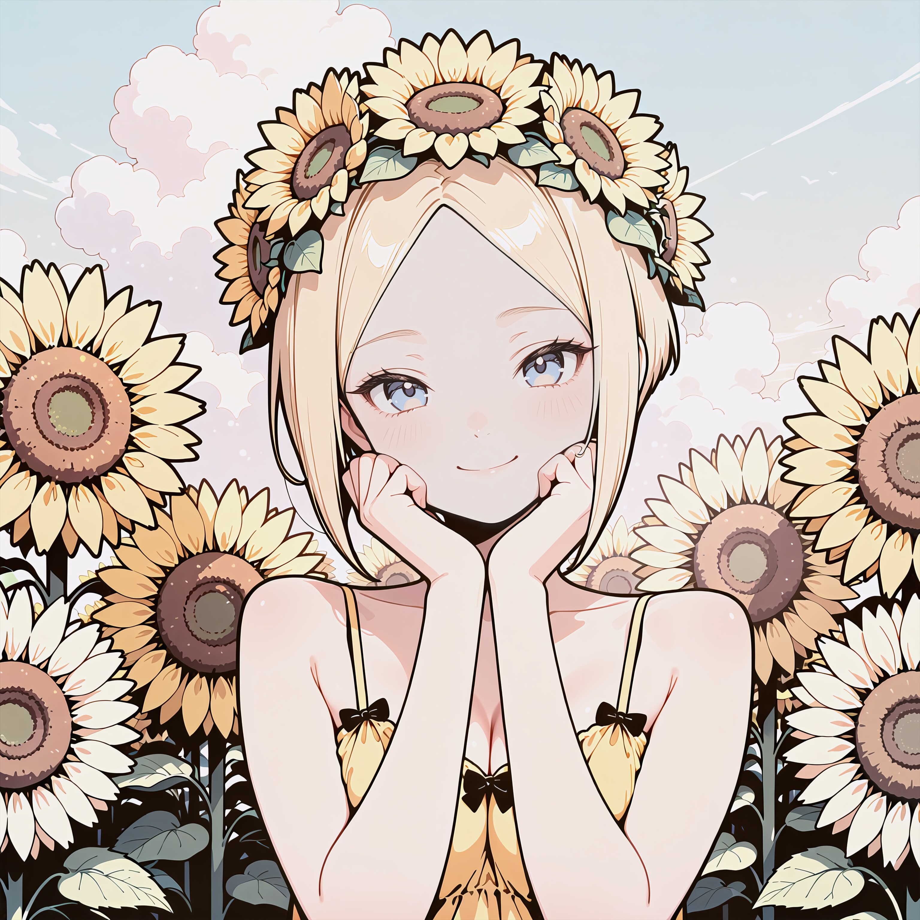 ひまわり少女2025