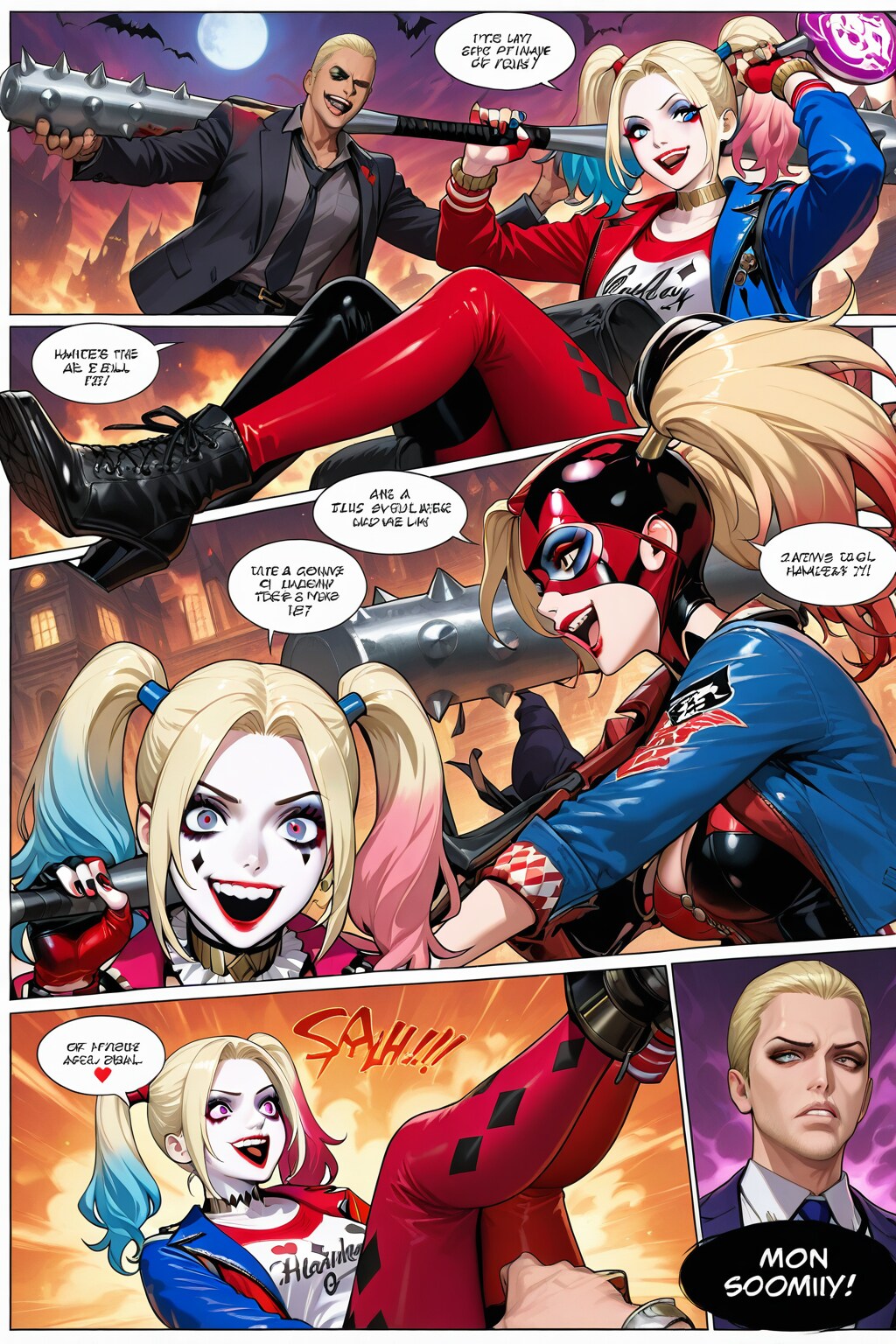 ❴❴Harley Quinn u ḓiṱama U ḓiṱama ha mulayo？！❵❵