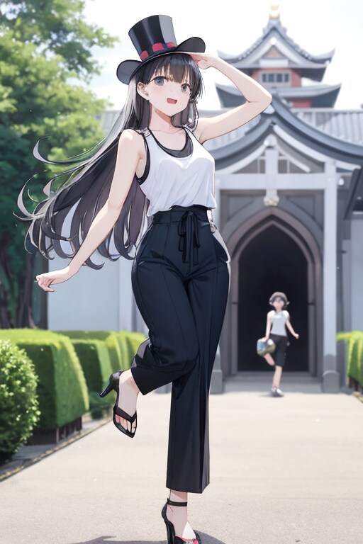 かっこかわいいダンサー白鳥英美梨　国内旅行編　姫路城を前にダンシング！