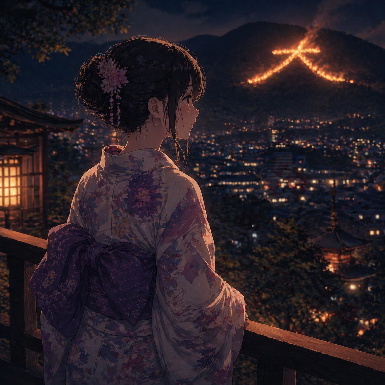 送り火 | の人気AIイラスト・グラビア