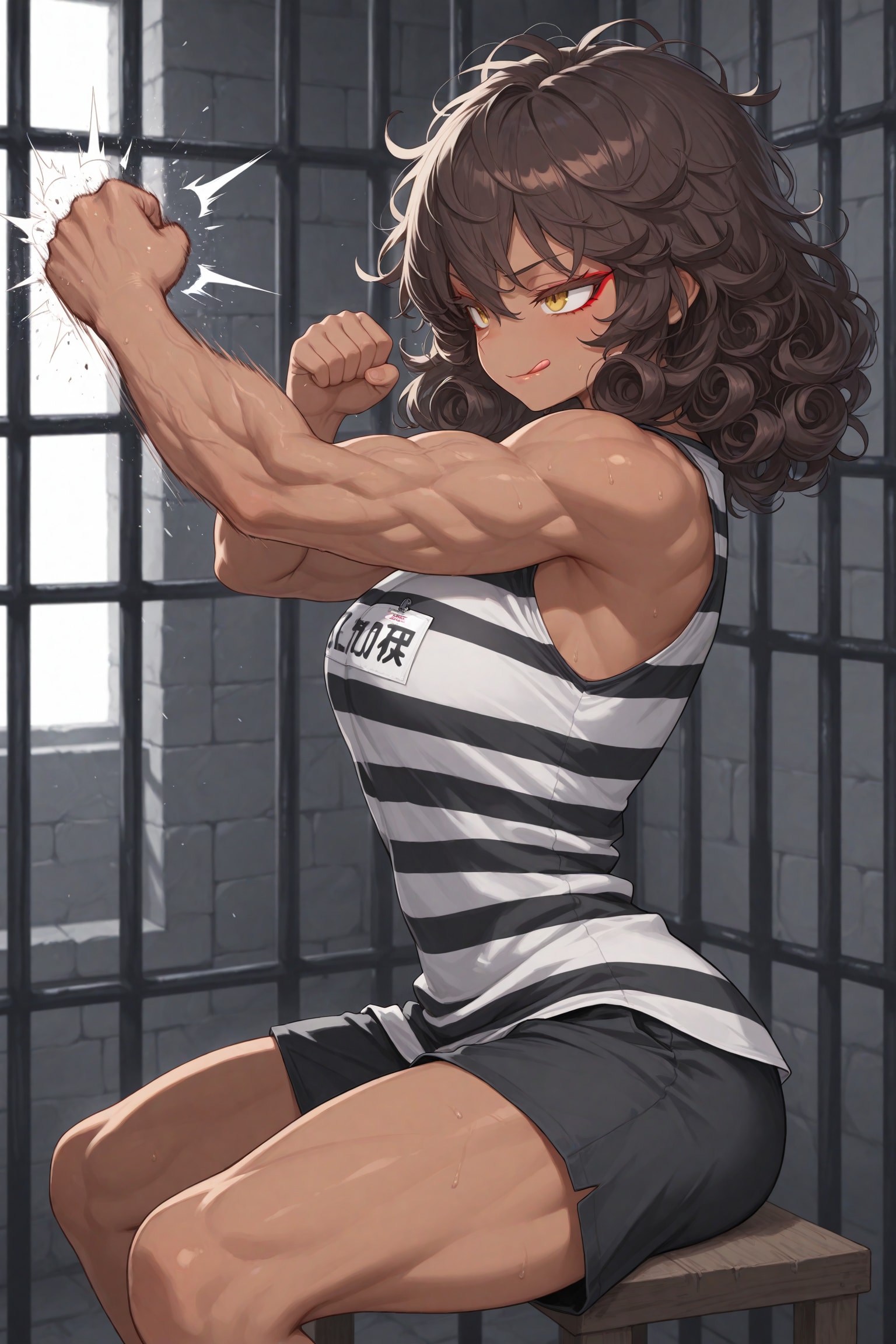 エバさんが刑務所に…