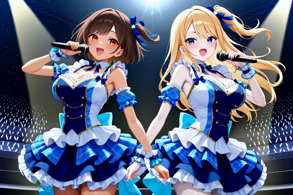 凪ちゃんとナミちゃんコラボステージ