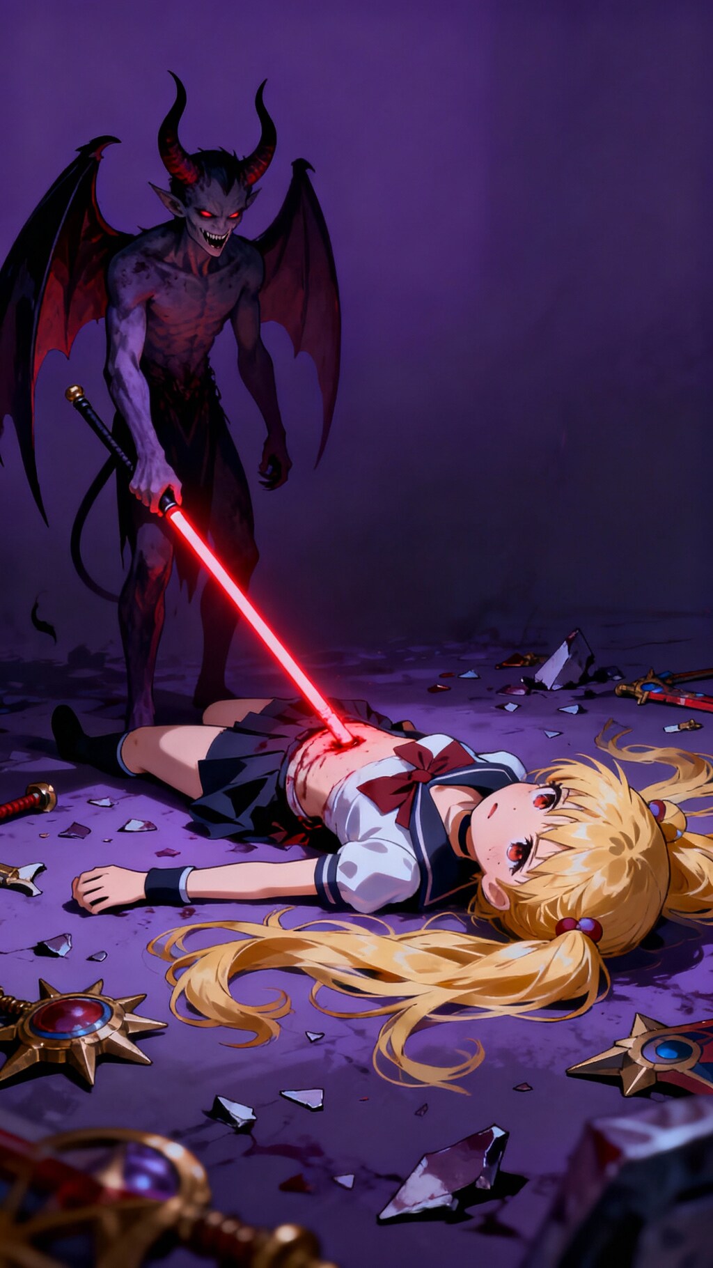 魔法少女の敗北