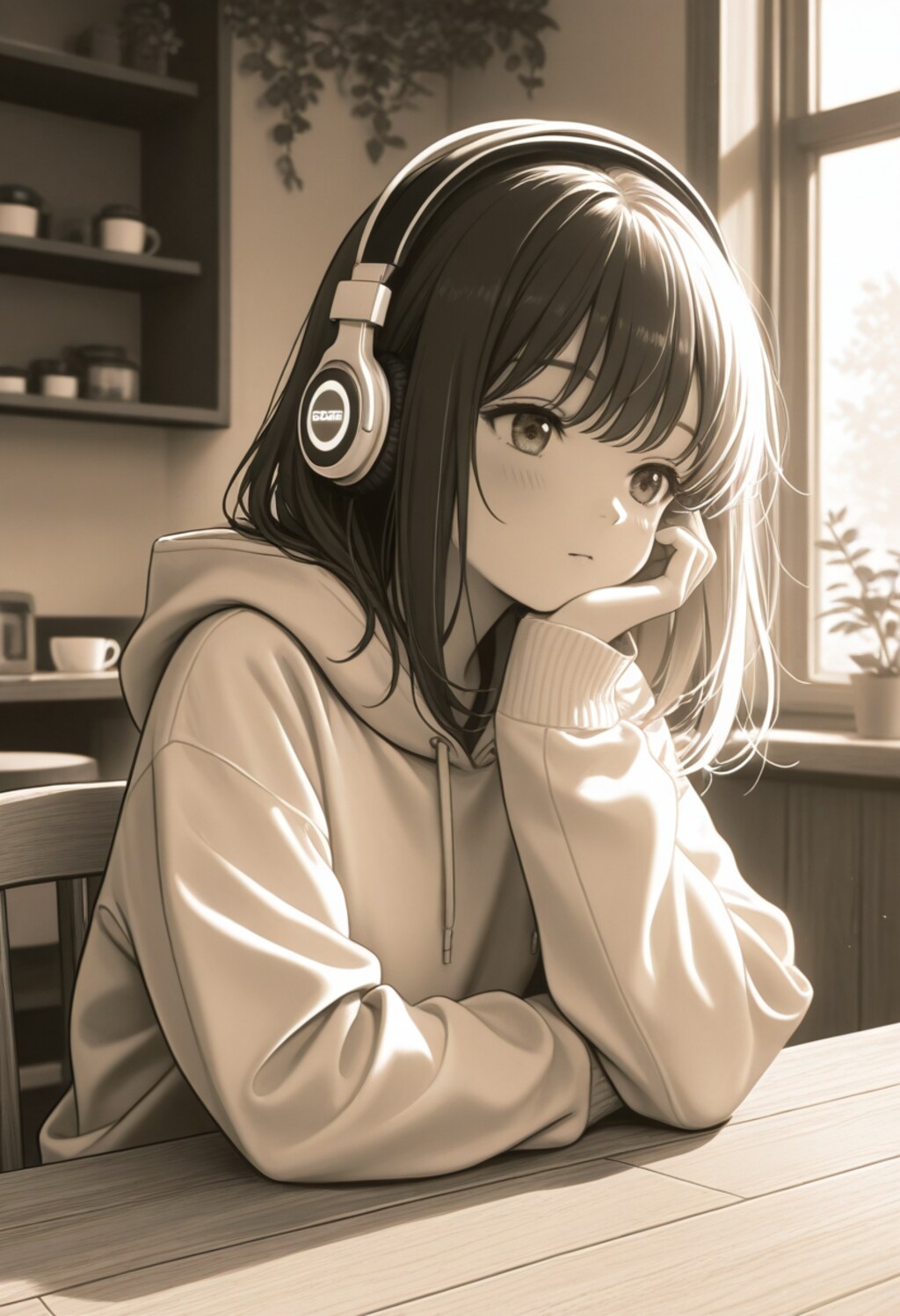 ヘッドフォンの少女(12)