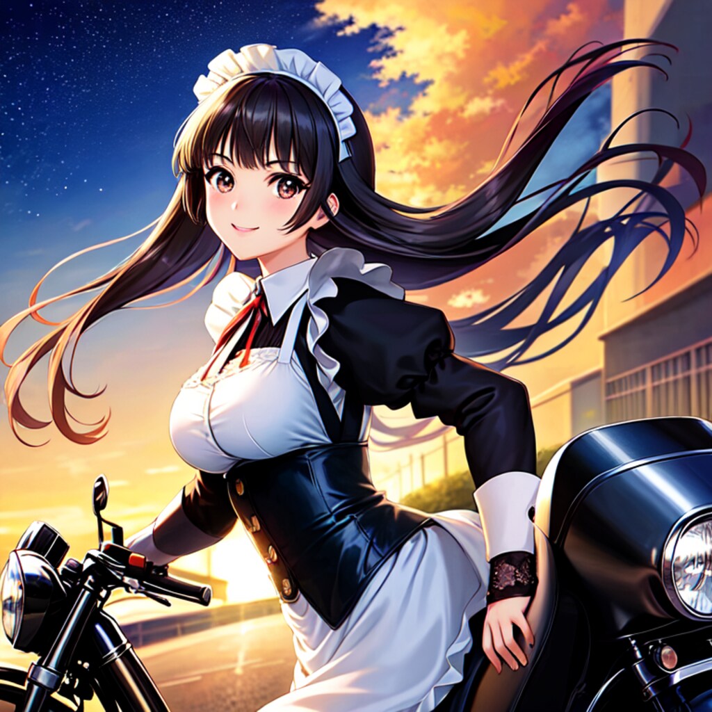 メイドサキちゃん　風になる