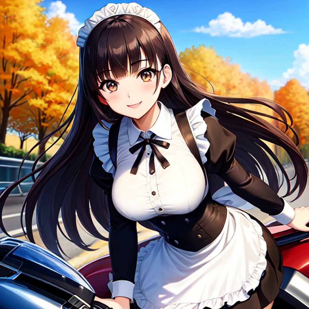 メイドサキちゃん　風になる