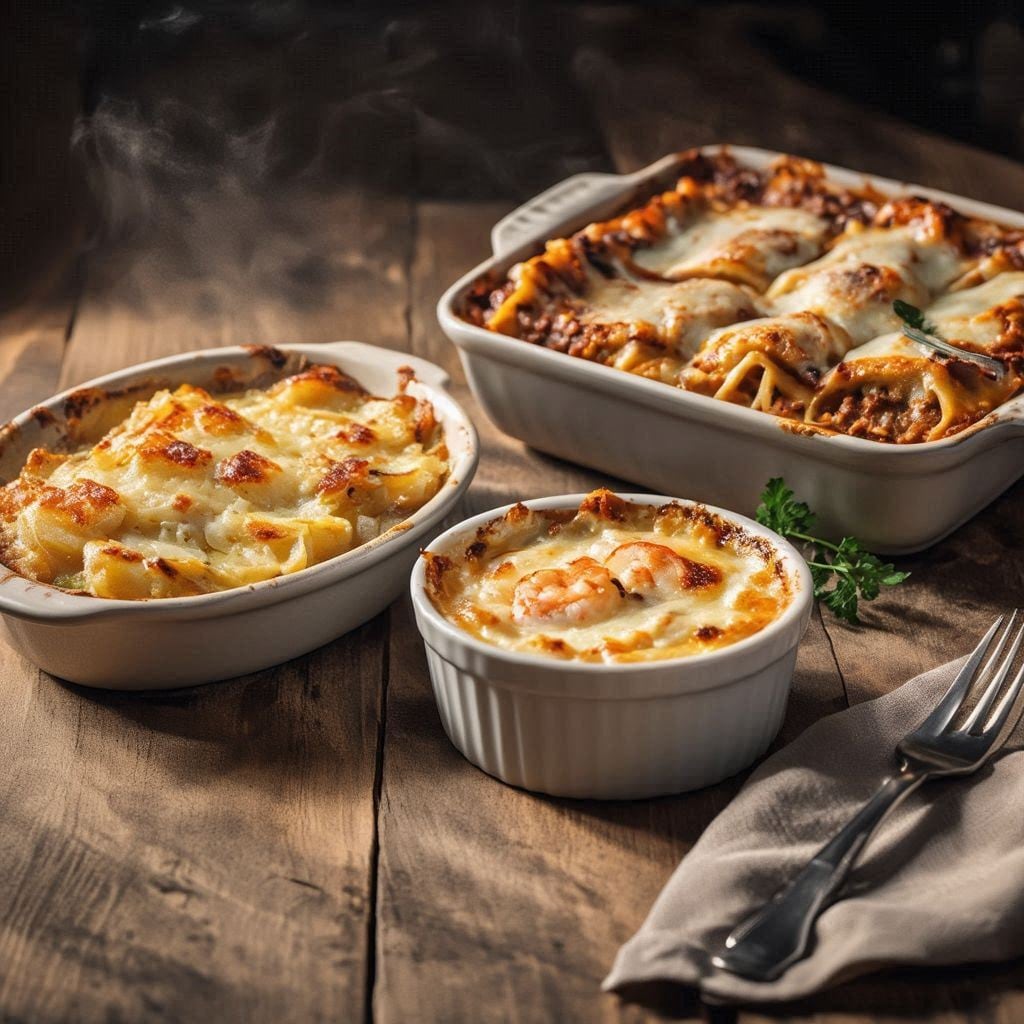 グラタンとドリアとラザニア | の人気AIイラスト・グラビア