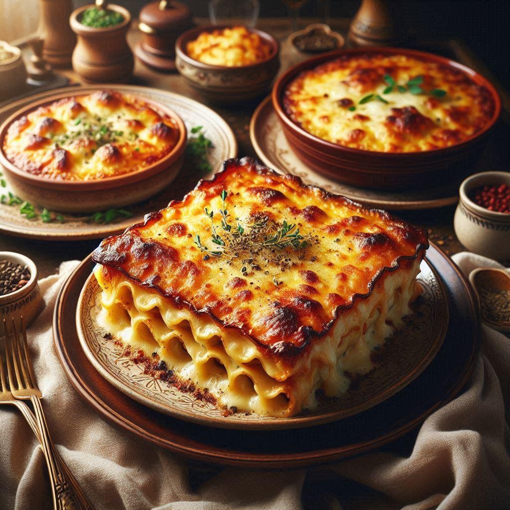 グラタンとドリアとラザニア