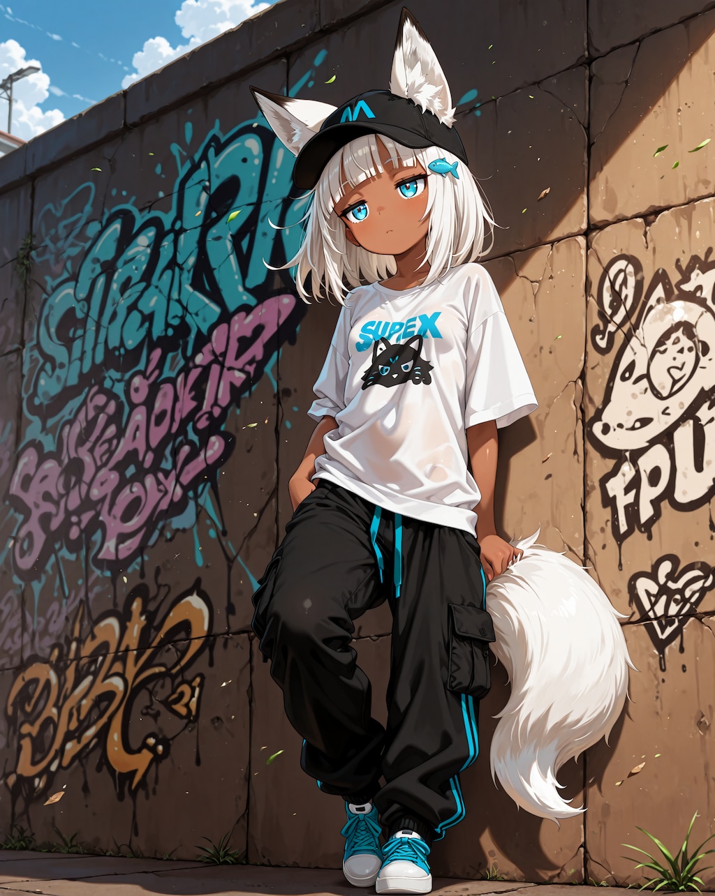 ヒップホップ白狐ちゃん