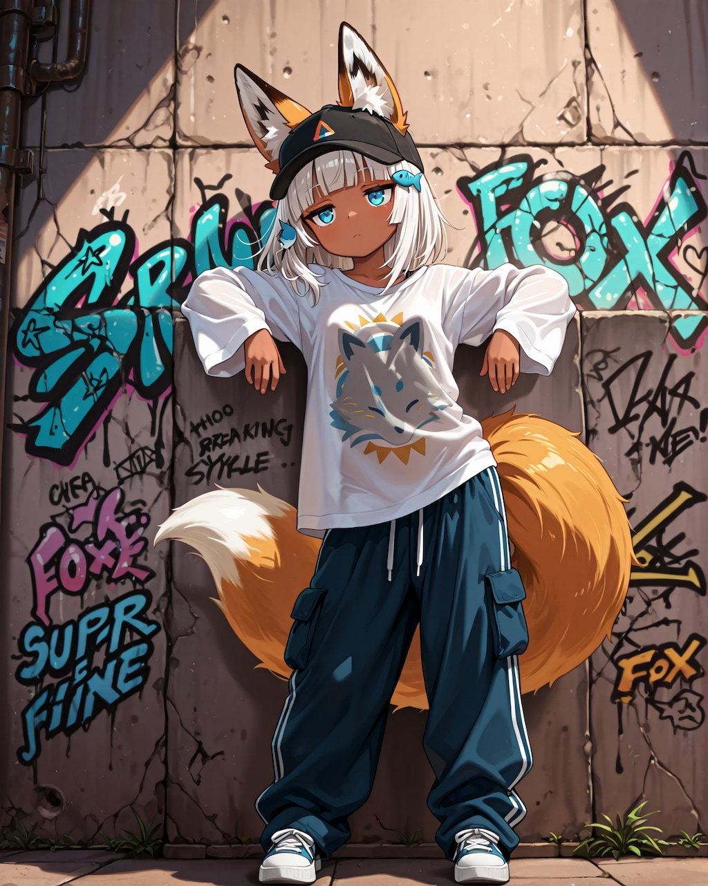 ヒップホップ白狐ちゃん