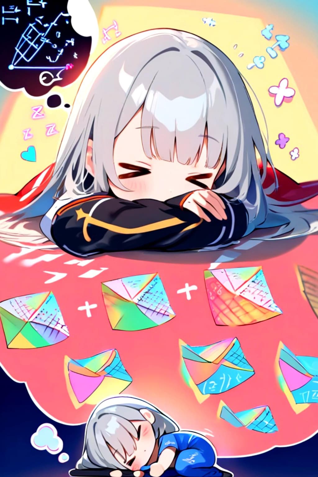 夢見る銀髪ちゃん