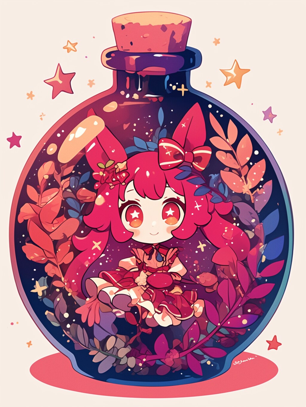 「瓶詰の少女」紅113