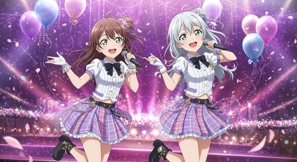 アニメキャラとコンサートイベント