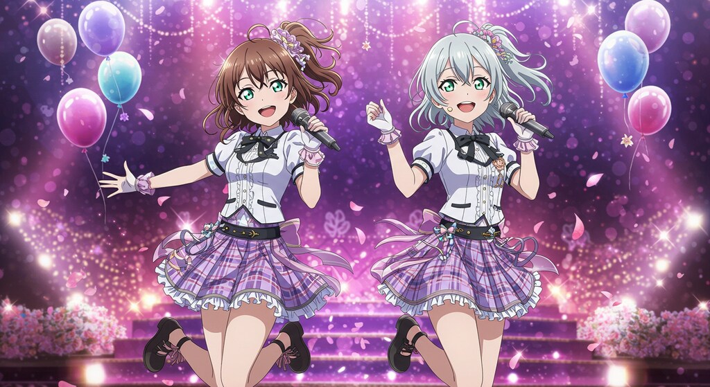 アニメキャラとコンサートイベント