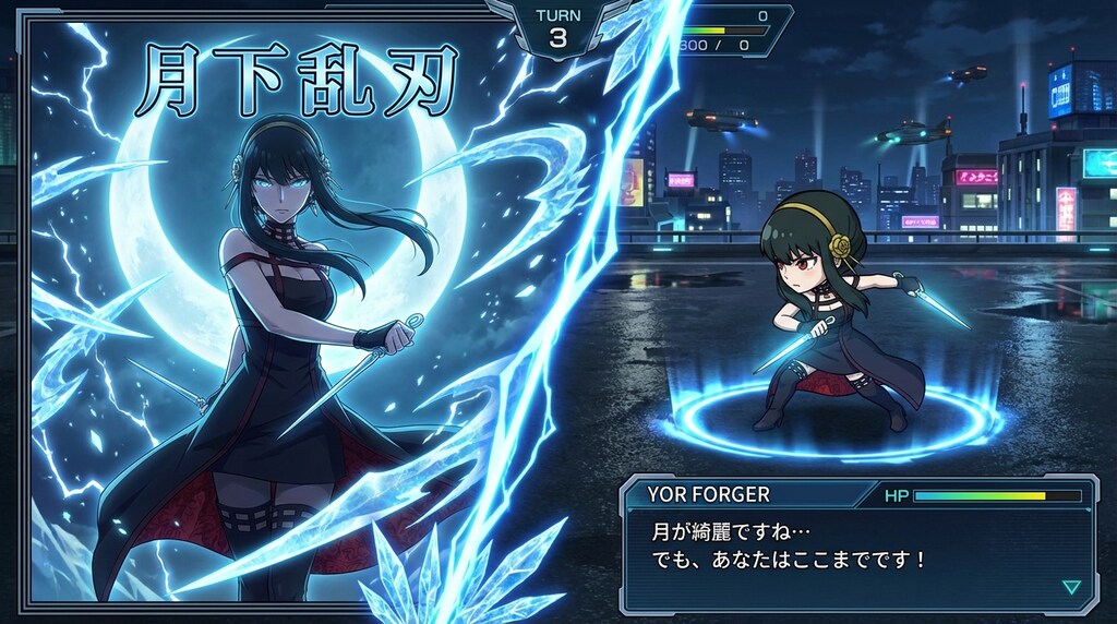 SPY FAMILYのヨルフォージャーとスーパーロボット大戦のコラボ