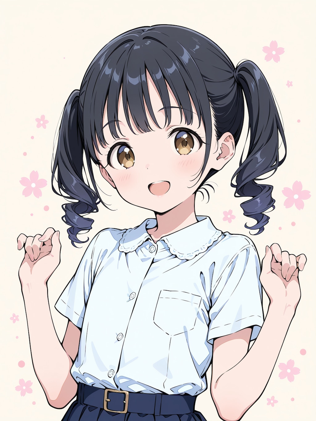 (うちの子縛り)84.「ど」→「ドリルヘアー」２２（にゃんにゃん）