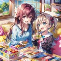 お菓子と女の子 10枚目