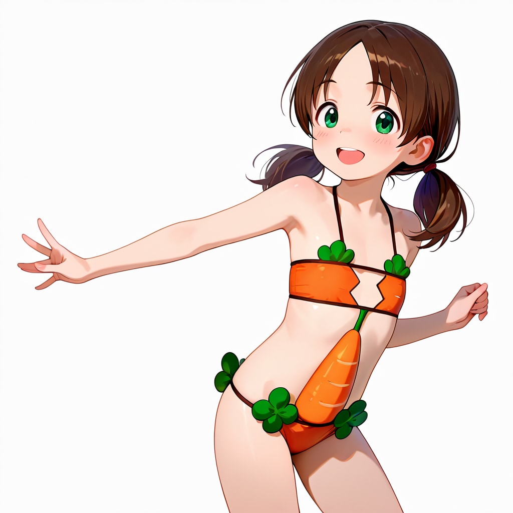 【おまけ】にんじん水着