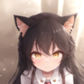 ラテアートと猫耳ちゃん 3枚目