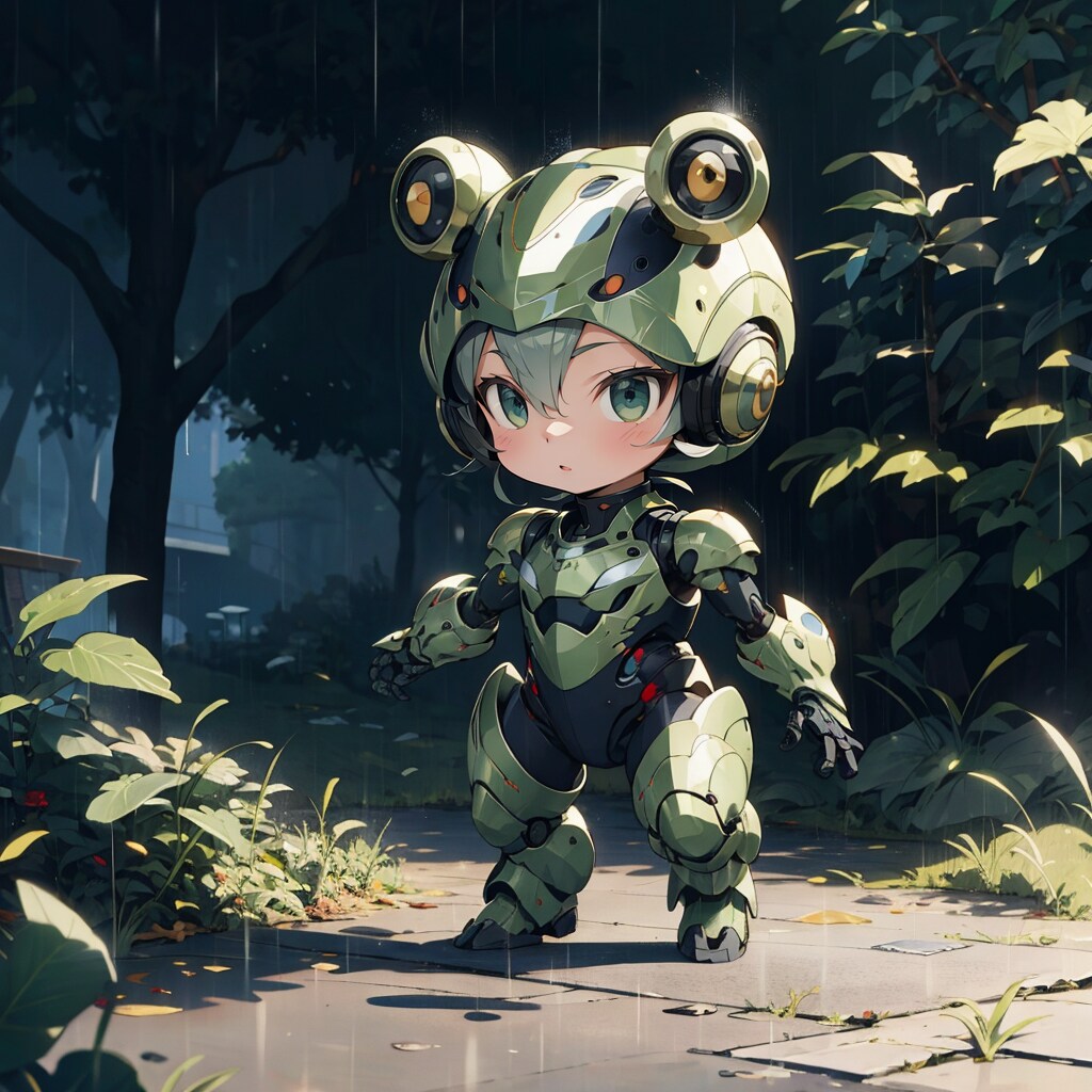 メカ娘 ”蛙”
