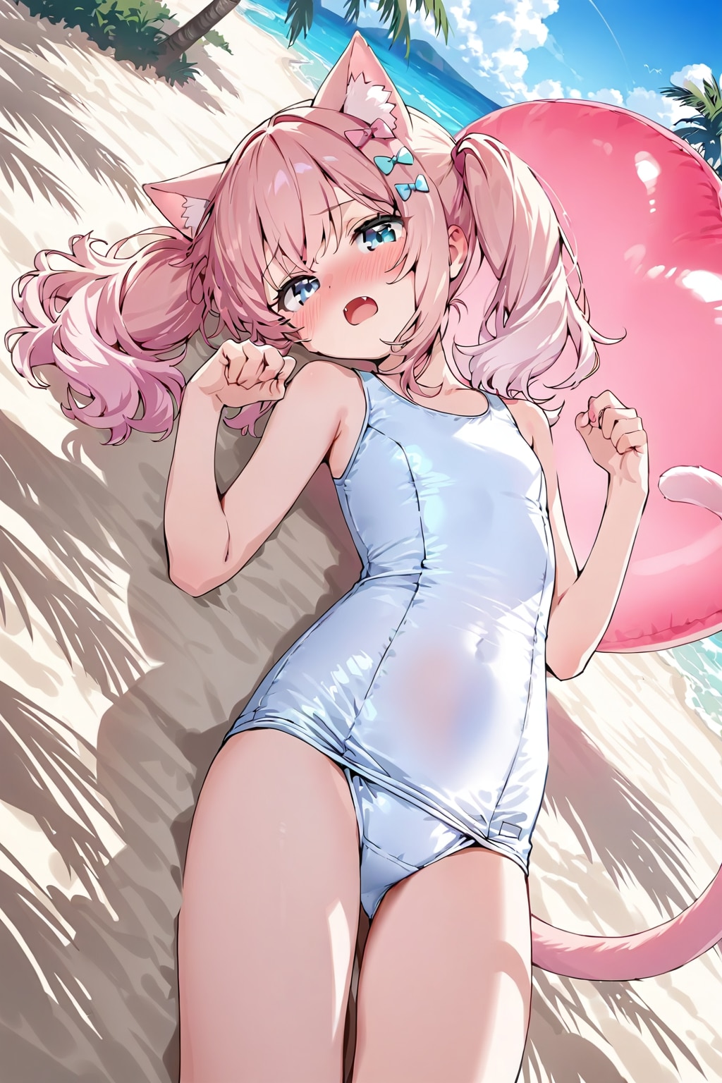今日の猫耳ピンクちゃん