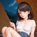 お隣は母娘キャンプ① 4枚目