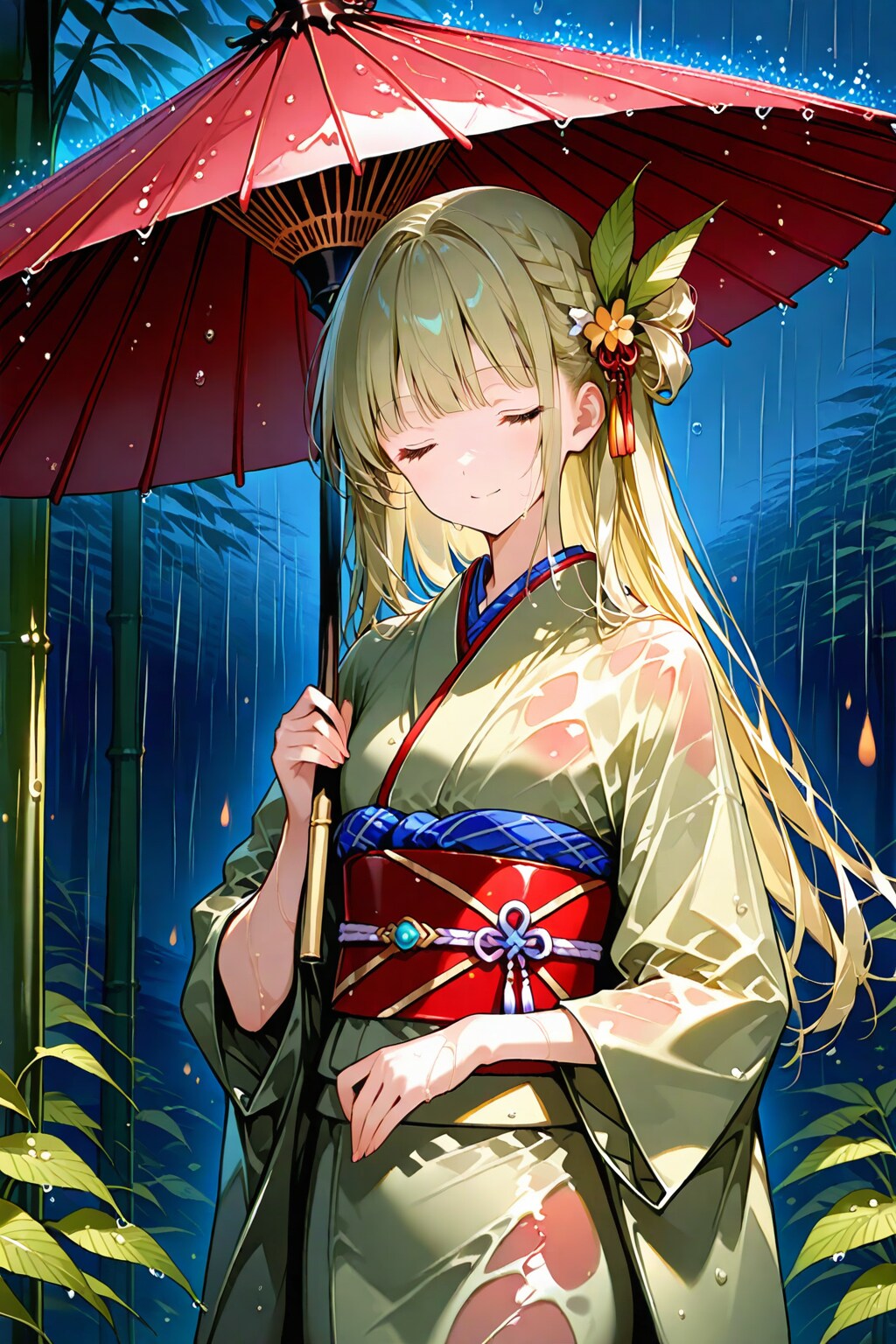 雨笠柳