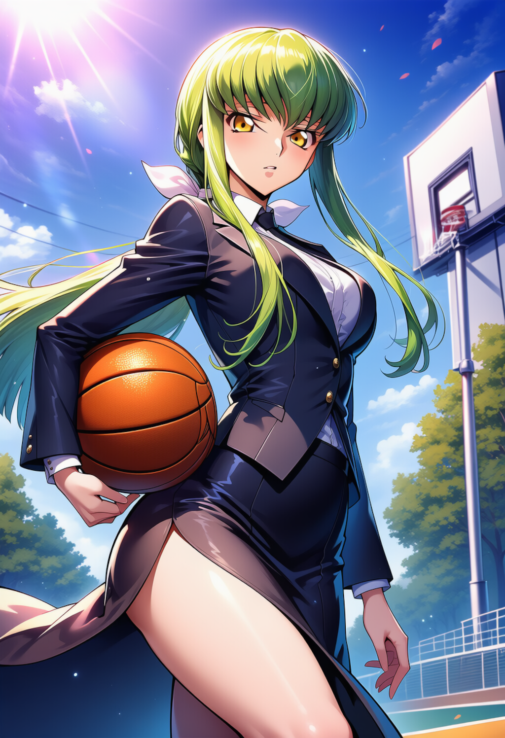 異質の余白 ― Silent Contrast Court