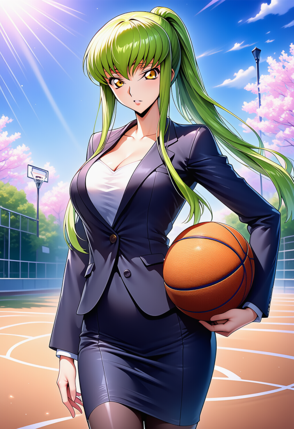 異質の余白 ― Silent Contrast Court