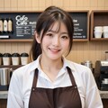 カフェ店員 2枚目