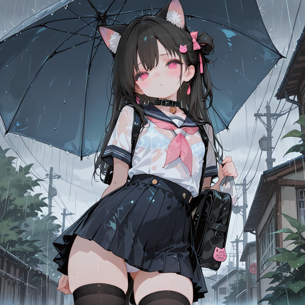 ネコミミカサ