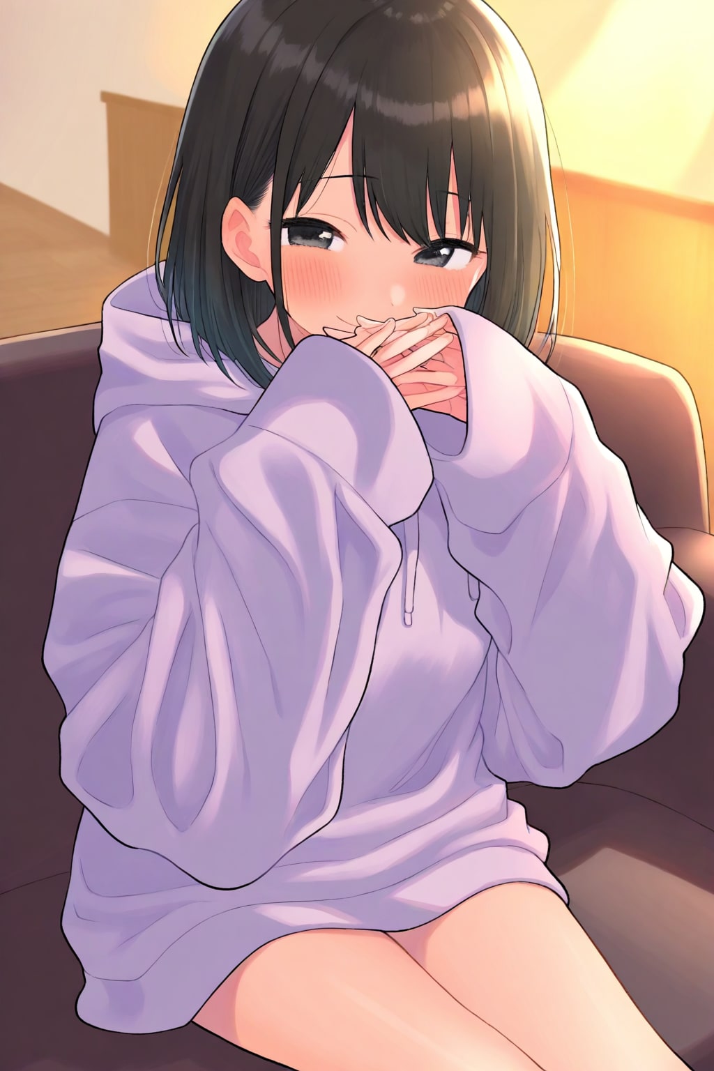 ふふふ…あんたの匂いがする…