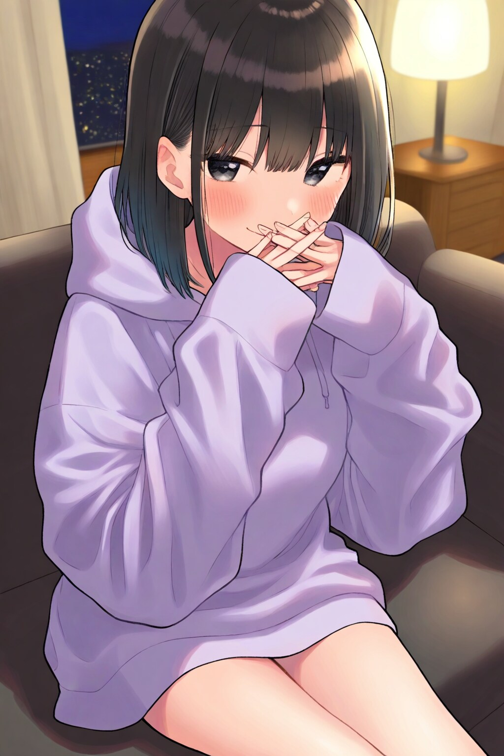 ふふふ…あんたの匂いがする…