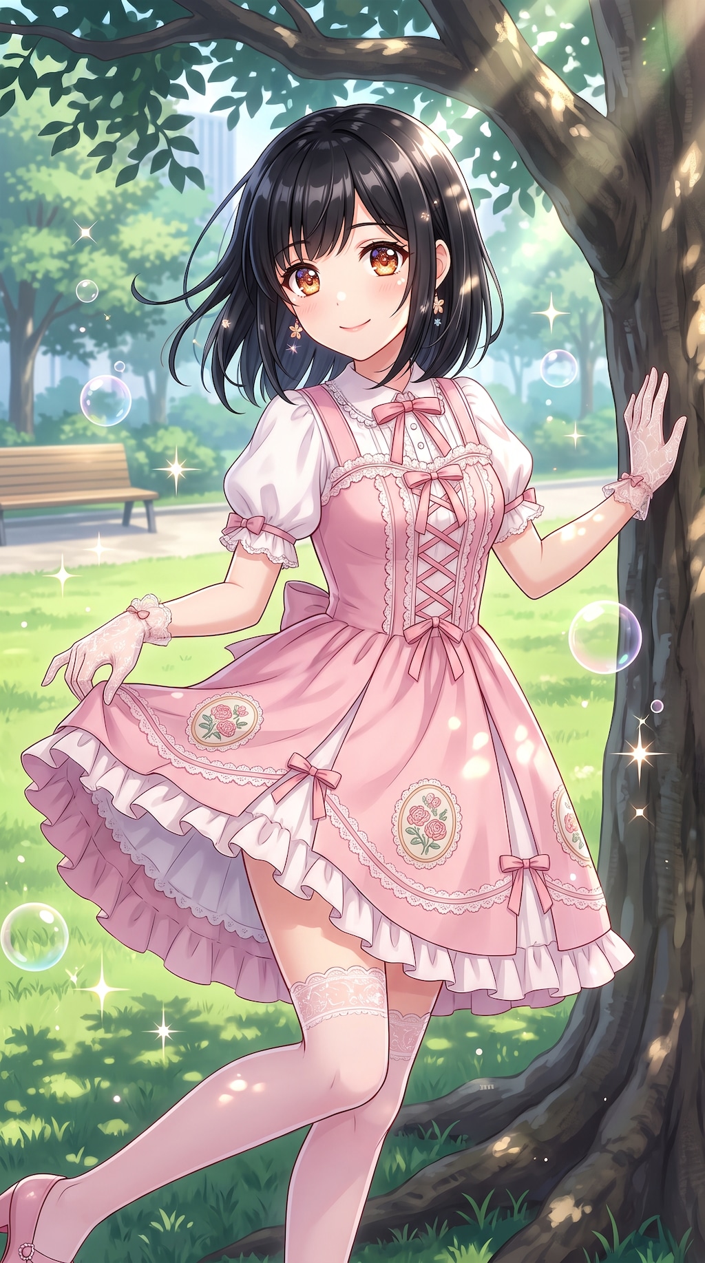 木陰の麗装
